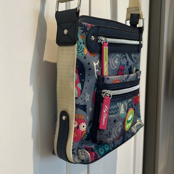 LILY BLOOM Night Owl Multicolour Crossbody Bag - Picture 6 of 14